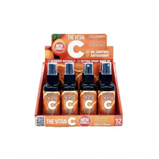 SPRAY FIJADOR MAQUILLAJE VITAMINA C