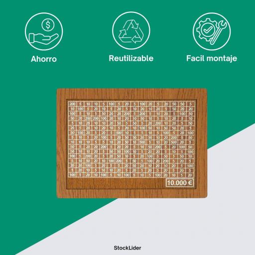 HUCHA DE MADERA PERSONALIZABLE