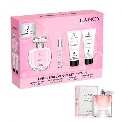 SET PERFUME MUJER 4 pzs