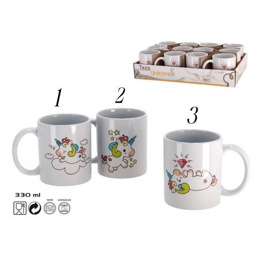 TAZA UNICORE 330 ML - CERAMICA