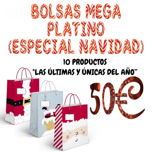 BOLSA ROJA PLATINO 10prod (SE ABRE EN DIRECTO)