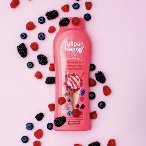GEL YOGURT CON FRUTOS ROJOS