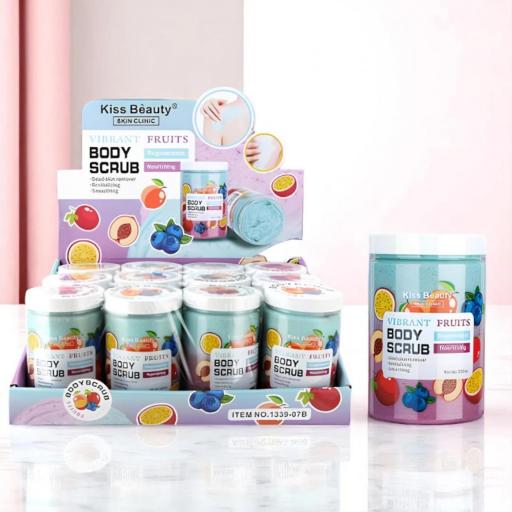 EXFOLIANTE CORPORAL GRANULADO- frutos del bosque
