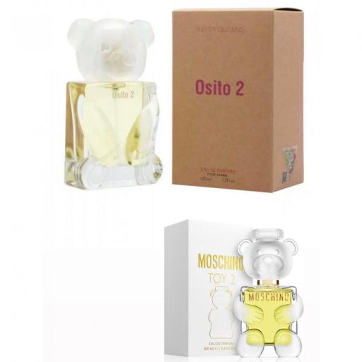 PERFUME MUJER OSITO 2 50ml(INSP moschino Toy 2)