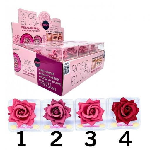 BLUSH ROSE PETAL SHAPED D'DONNA