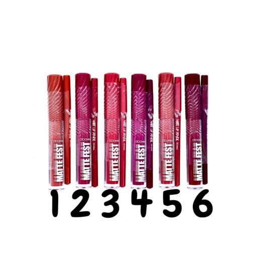 GLOSS & LIP LINER MATTE FEST D'DONNA [0]