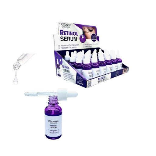 SERUM RETINOL ANTIENVEJECIMIENTO + PIEL SUAVE - DDONNA - 30ML