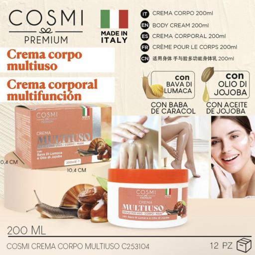 CREMA CORPORAL MULTIUSOS BABA DE CARACOL COAMI [0]
