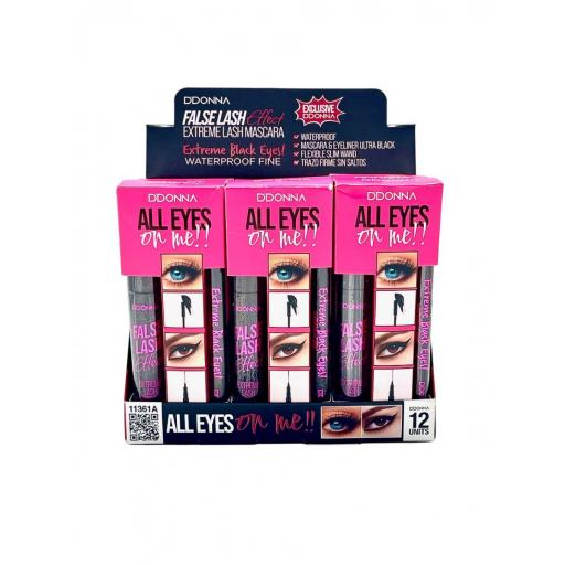 MÁSCARA(efecto pestañas postizas)& EYELINER EXTREME-DDONNA [1]