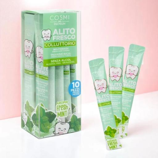 ENJUAGUE BUCAL MENTA FRESCA(10u) COSMI