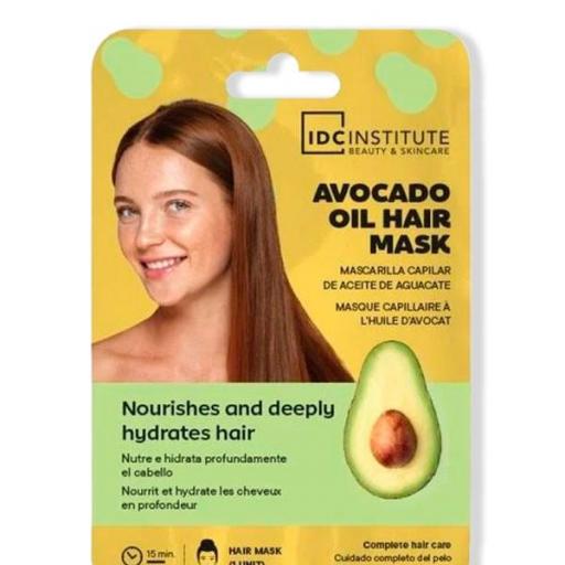 MASCARILLA CAPILAR DE ACEITE DE AGUACATE 