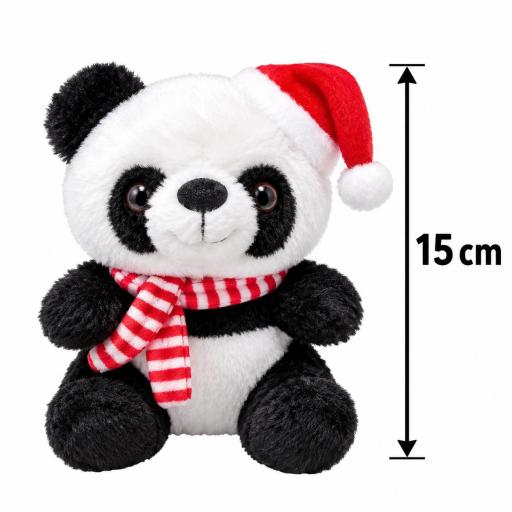 Oso Panda Peluche De Navidad 15cm [0]