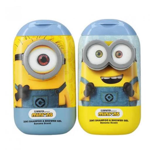 GEL CHAMPÚ MINIONS 300 ML (olor banana)