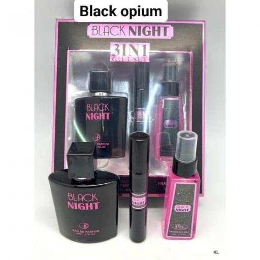 ESTUCHE Black Night 3 en 1