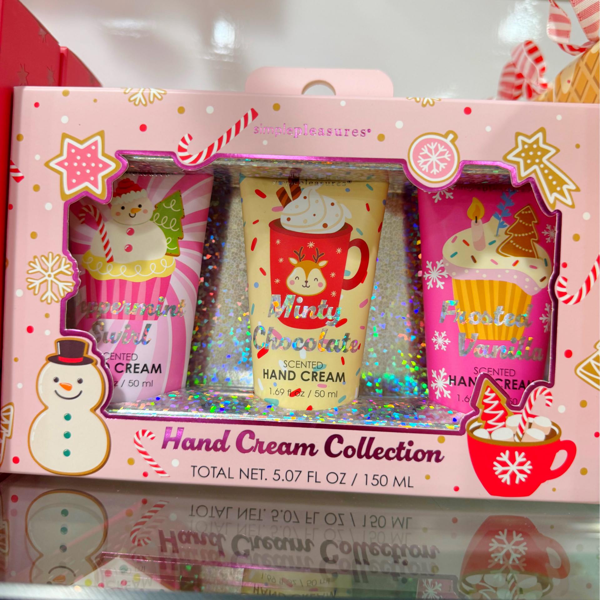 SET 3 CREMAS DE MANOS NAVIDAD