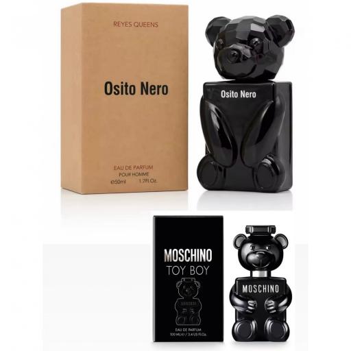 PERFUME HOMBRE OSITO NERO 50ML(INSP Moschino Toy Boy)