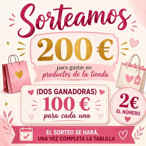 SORTEO 200€ (2 ganadoras)