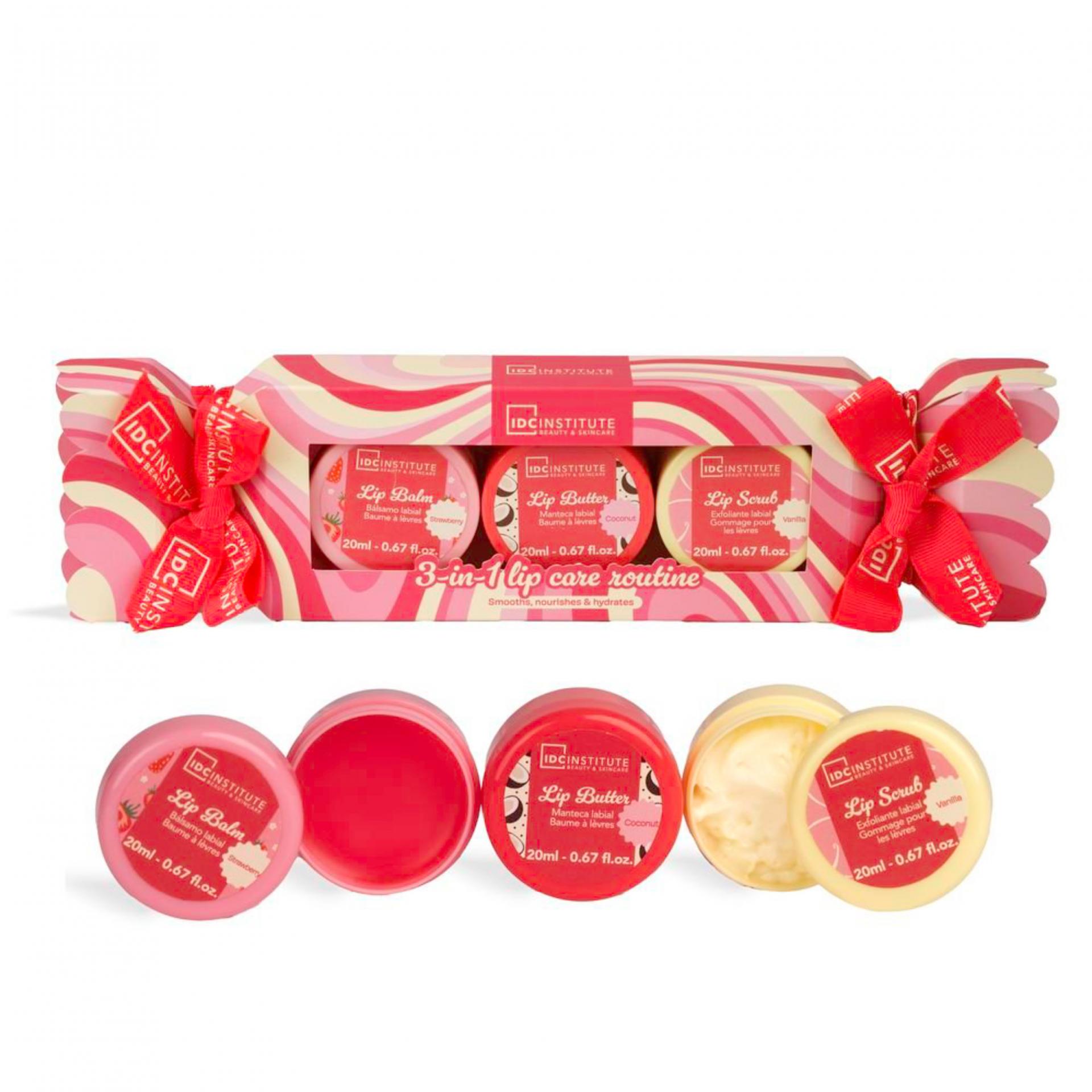 Trio cuidado labial sweet swirls tropical-IDC