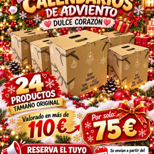 CALENDARIO ADVIENTO DULCE CORAZÓN (unid limitadas) [0]