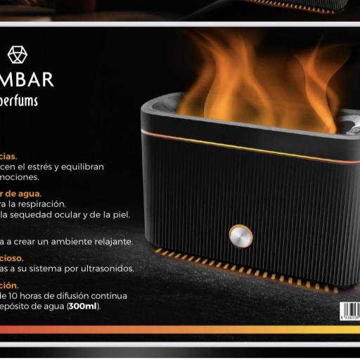 HUMIFICADOR FLAME ÁMBAR 