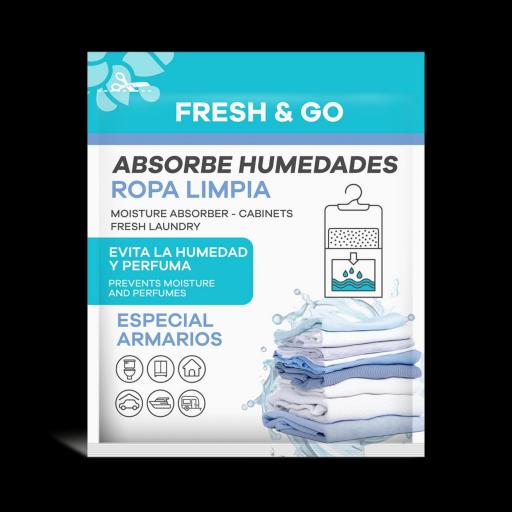 Absorbe Humedades Colgador Ropa Limpia 100g