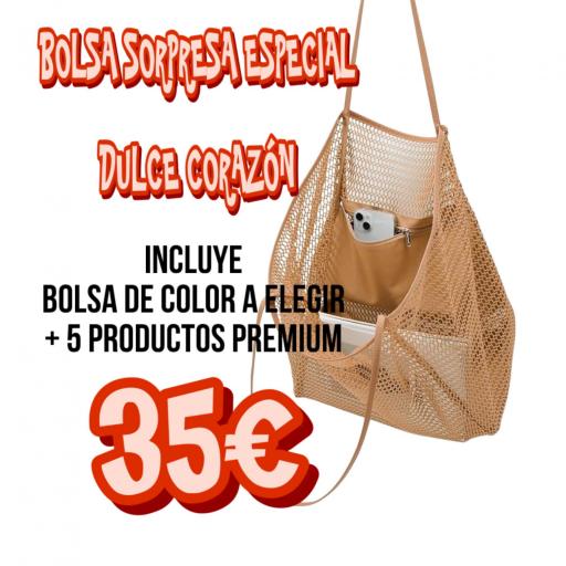 BOLSA SORPRESA(5 prod+ bolsa STITCH )