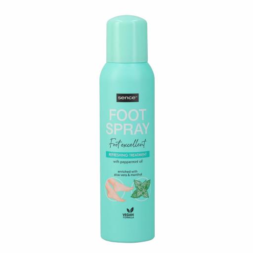 SPRAY PARA PIES CON ACEITE DE MENTA-Sence 