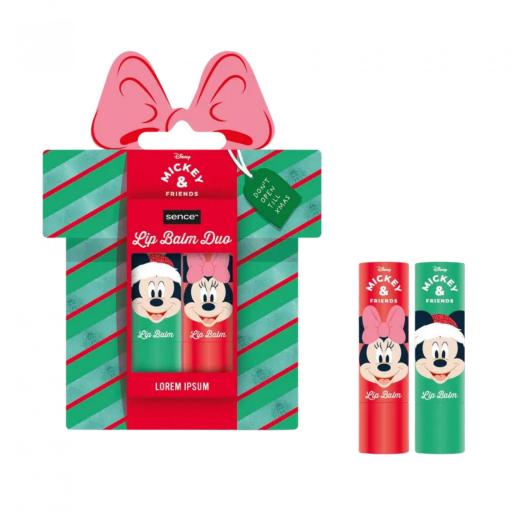 Bálsamo labial Disney Mickey Mouse 2x4.3gr-Sence [0]