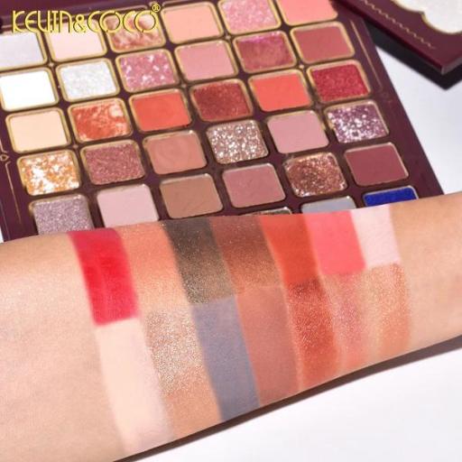 PALETA SOMBRA DE OJOS/ ILUMINADOR/ RUBOR 72 colores [2]