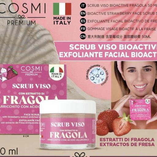 EXFOLIANTE FACIAL FRESA COSMI 