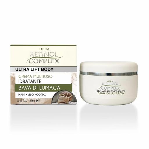 Crema multiusos con baba de caracol-Hidratación completa