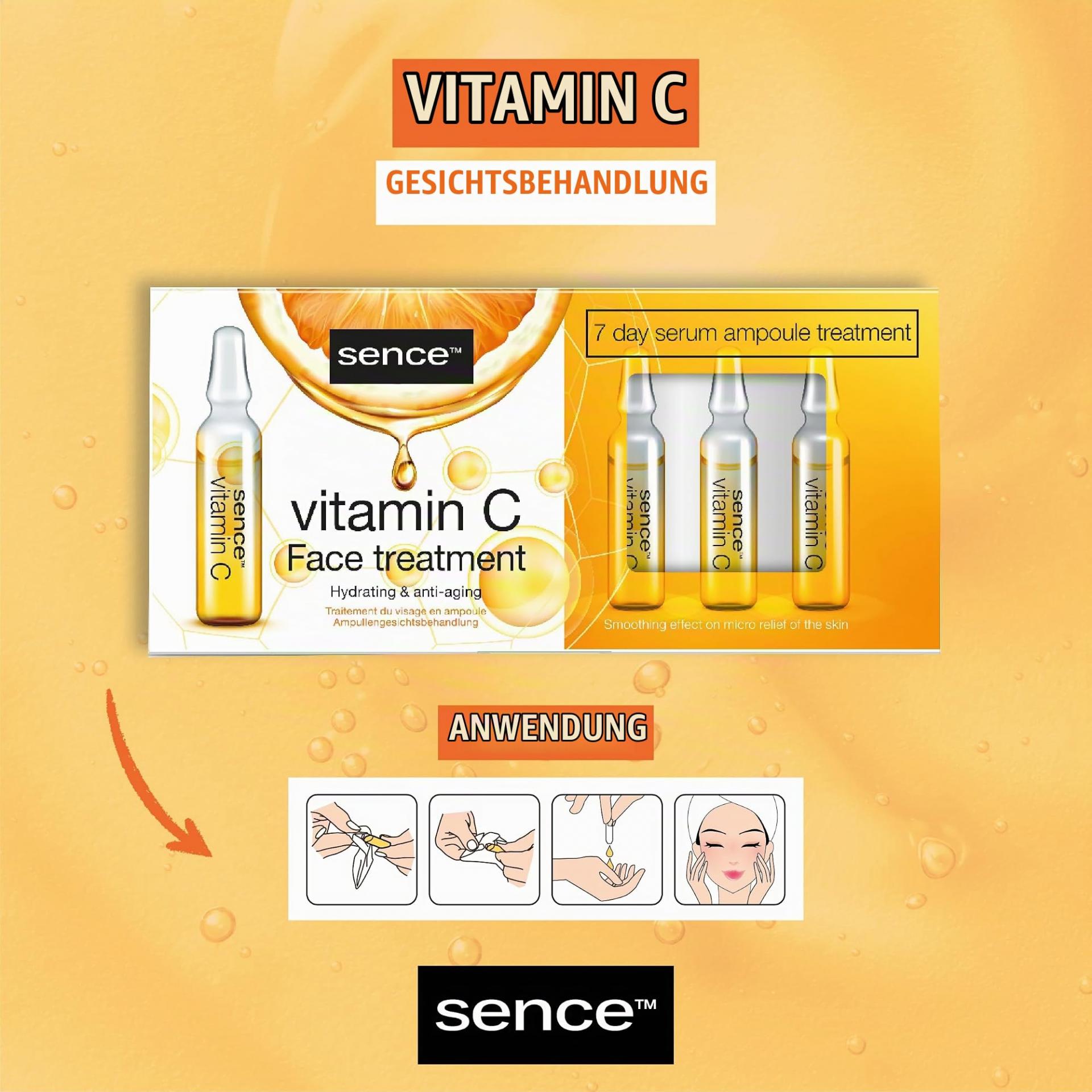 TRATAMIENTO FACIAL AMPOLLAS VITAMINA C (7 días)- SENCE