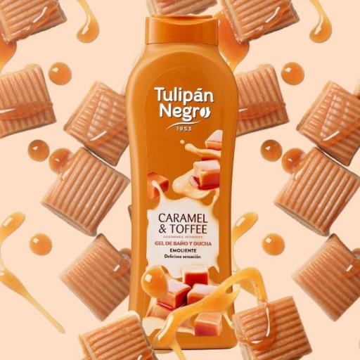 Gel de baño Tulipán Negro Caramel & Toffee 650 ml