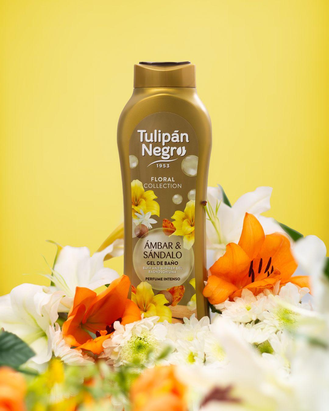 GEL BAÑO TULIPÁN 650ml AMBAR & SÁNDALO