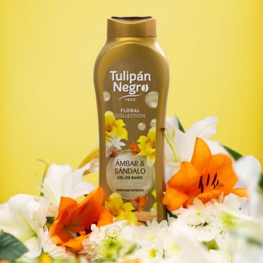 GEL BAÑO TULIPÁN 650ml AMBAR & SÁNDALO  [0]