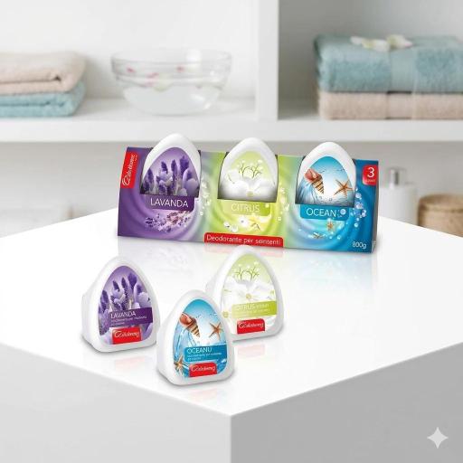 SET 3 MINI AMBIENTADORES BAÑO 60ml