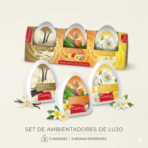SET 3 MINI AMBIENTADORES BAÑO- 60ml [0]