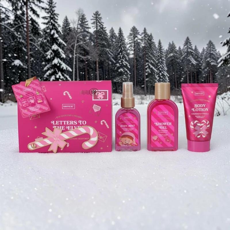 SETS DE REGALO PARA EL CUIDADO CORPORAL-Sence "The Christmas Treats" (3 productos)