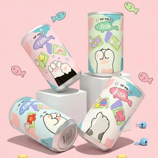 PAÑITOS HÚMEDOS EN LATA-Patita gato 30u