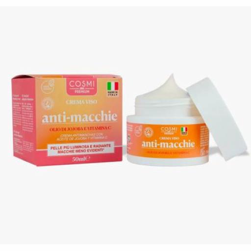 CREMA FACIAL ANTIMANCHAS VITAMINA C 50ml- COSMI