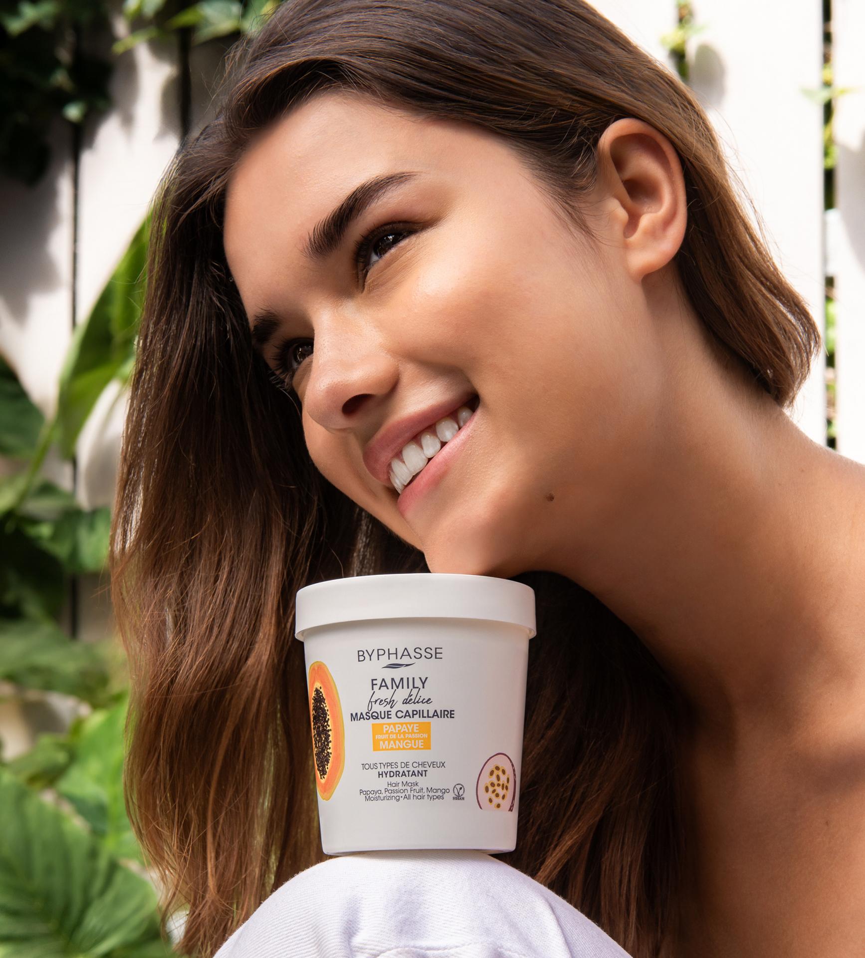 MASCARILLA CAPILAR TODO TIPO CABELLO FAMILY FRESH DÉLICE 250ML-Byphasse