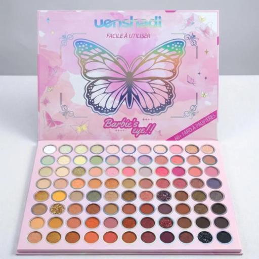 Paleta de sombras de ojos Uenshadi “Barbie's Eye!!” –88 colores-DDONNA- [0]