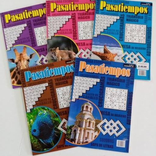 PASATIEMPOS 50 ojas