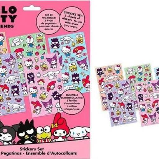 Conjunto pegatinas Hello Kitty