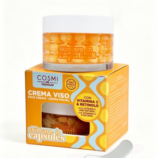 Cápsulas de crema facial 50 ml vitamina C, retinol antiedad iluminadora-COSMI [0]