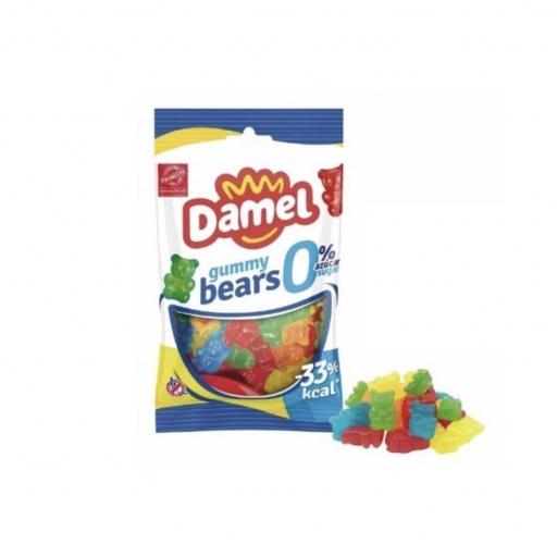 Golosinas sin azúcar Damel Ositos surtidos bolsita 90gr.