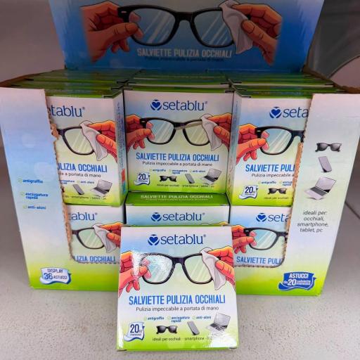 TOALLITAS GAFAS 20 unidades