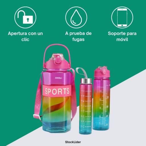 PACK 3 botellas