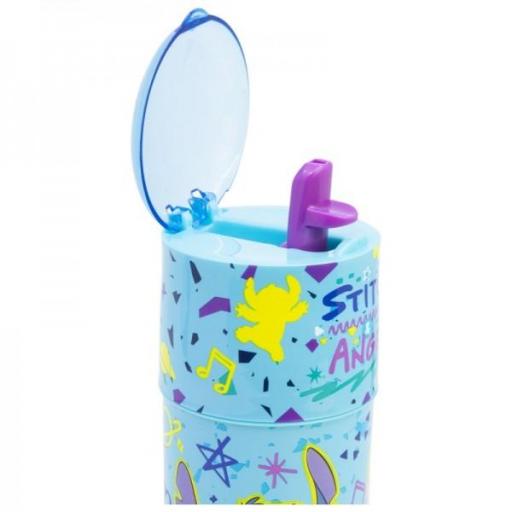 BOTELLA CON PERSONAJE 350 ML STITCH [1]