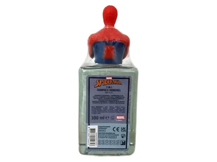 GEL DE DUCHA Y CHAMPÚ INFANTIL 2 EN 1 MARVEL SPIDER-MAN 300 ML - BERRY BLAST